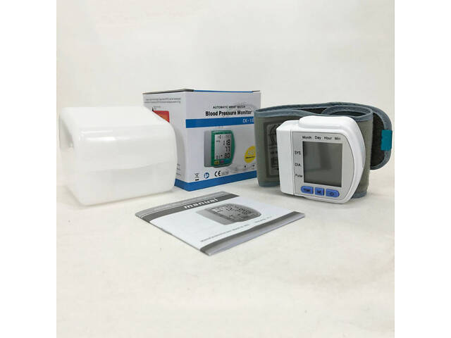 Автоматичний зап'ястний тонометр SmartTech CK-102S електронний для вимірювання тиску - Фото 16