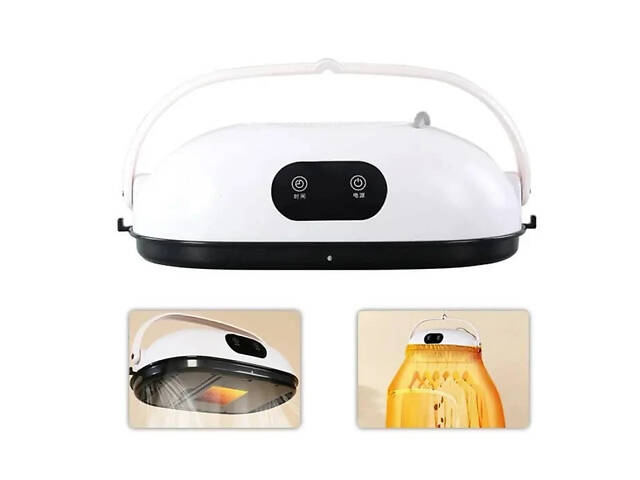 Автоматична сушарка для одягу з чохлом HB-006 Вертикальна електросушарка для білизни з таймером - Фото 1