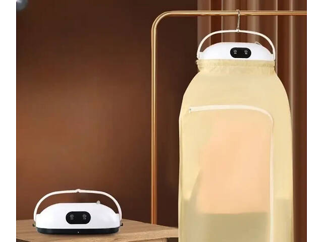 Автоматична сушарка для одягу з чохлом HB-006 Вертикальна електросушарка для білизни з таймером - Фото 2