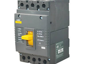 Автоматичний вимикач 3P 100А 35кА [MCCB-PCB-35-3-0100] PCB35 UEC