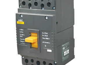 Автоматичний вимикач 3P 160А 35кА [MCCB-PCB-35-3-0160] PCB35 UEC