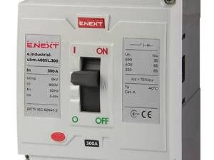 Автоматический выключатель 3Р 300А 65кА [i0660025] e.industrial.ukm.400SL.300 E.NEXT