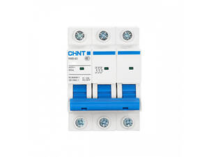 Автоматический выключатель CHNT NXB-63 3P C50, 50A