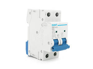 Автоматичний вимикач постійного струму CHNT NB1-63DC 2P C63 DC500V, 63A, 6kA, DIN, 86*36*49.5mm