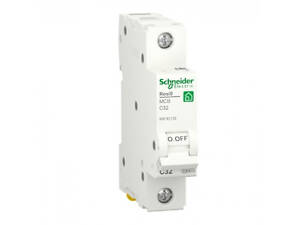 Автоматический выключатель Schneider RESI9 32А, 1P, кривая, 6кА