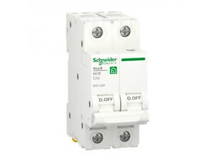 Автоматический выключатель Schneider RESI9 50А, 2P, кривая, 6кА