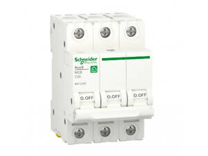 Автоматический выключатель Schneider RESI9 50А, 3P, кривая C, 6кА
