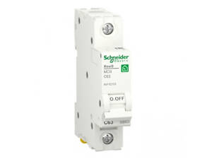 Автоматический выключатель Schneider RESI9 63А, 1P, кривая, 6кА