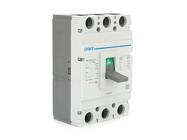 Автоматичний вимикач змінного струму CHINT NM1-630S/3300B-630A 3P, 380 В. 500-630A. 50КА/400В; 8КА/690В. 270,5 - Фото 1
