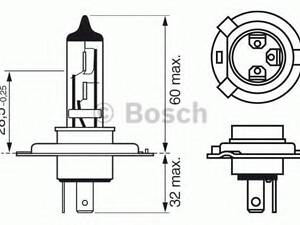 Автомобiльна лампа BOSCH 1987302048 на JEEP GRAND CHEROKEE Mk II (WJ, WG)