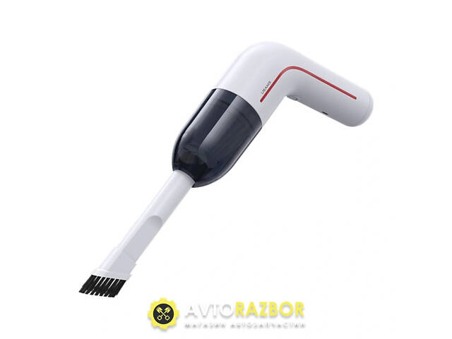 Автомобільний пилосос Usams US-ZB253 Mini Handheld Vacuum Cleaner LEJ Series White