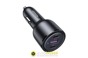 Автомобільний зарядний пристрій UGREEN CD239 Car Charger 69W Max (Black) (UGR-20467)