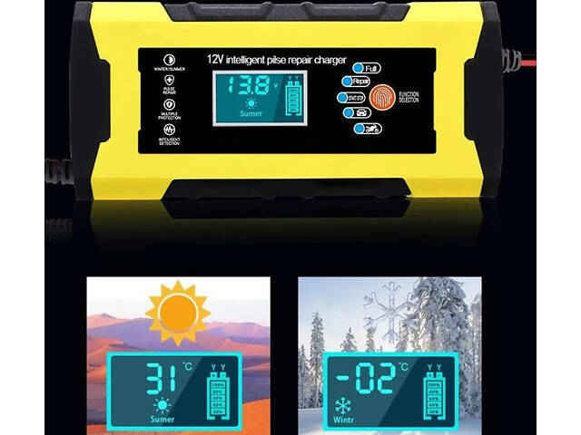 Автомобільний зарядний пристрій 12 V 10 A XJB-121002A - Фото 2