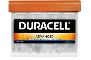 Автомобільний акумулятор Duracell Advanced 63Ah 620A R+ (L2)