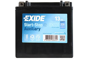 Автомобільний акумулятор EXIDE Start-Stop AGM AUXILIARY (EK131) 13Аh 200A L+