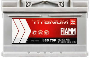 Автомобільний акумулятор Fiamm Titanium Pro 75Аh 730А R+ (L3B)