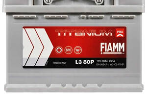 Автомобільний акумулятор Fiamm Titanium Pro 80Аh 730А R+ (L3)