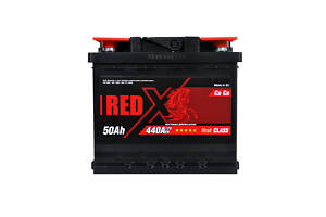Автомобільний акумулятор RED X (L1) 50Ah 440A L+