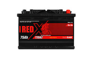 Автомобильный аккумулятор RED X (L3) 75Ah 720A R+
