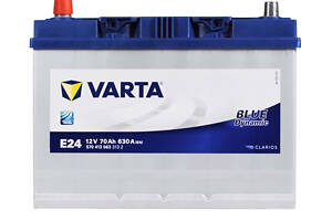 Автомобильный аккумулятор VARTA Blue Dynamic Asia (E24) 70Ah 630А L+ (D26)