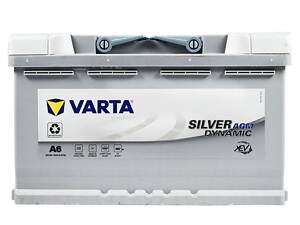 Автомобильный аккумулятор Varta Silver Dynamic AGM (A6) 80Ah 800А R+ (L4)