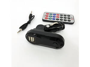 Автомобильный трансмиттер/модулятор CM i9, Блютуз фм трансмиттер, Модулятор для автомобиля. Цвет: черный