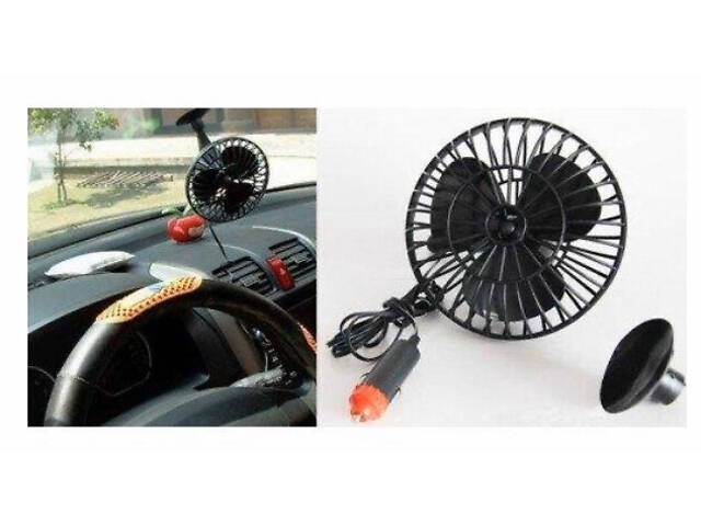 Автомобильный вентилятор на присоске MINI LUFTER MJ40A Черный (300368) - Фото 2