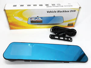 Автомобильный видеорегистратор-зеркало L9001 LCD 3.5' 1080P Full HD, Видеорегистратор на автомобиль