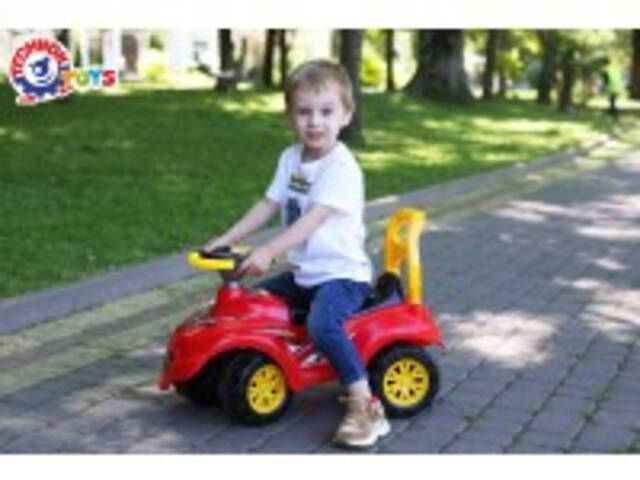 Автомобіль для прогулянок музична каталка Технок 6665 - Фото 4