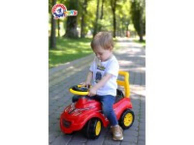 Автомобіль для прогулянок музична каталка Технок 6665 - Фото 5