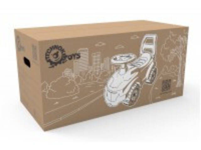 Автомобіль для прогулянок музичний каталка Технок 7433 - Фото 4