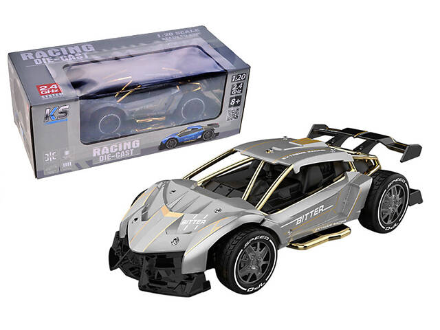 Автомобіль на радіокеруванні KS Drive Extreme Racing сріблястий SL-8212ARHS - Фото 3