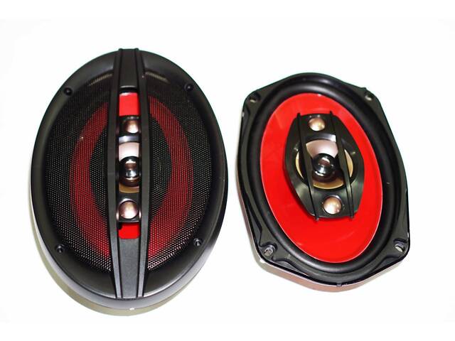Автомобільна акустика колонки TS-6947 6x9 овали (900 W) 2 смугові - Фото 5