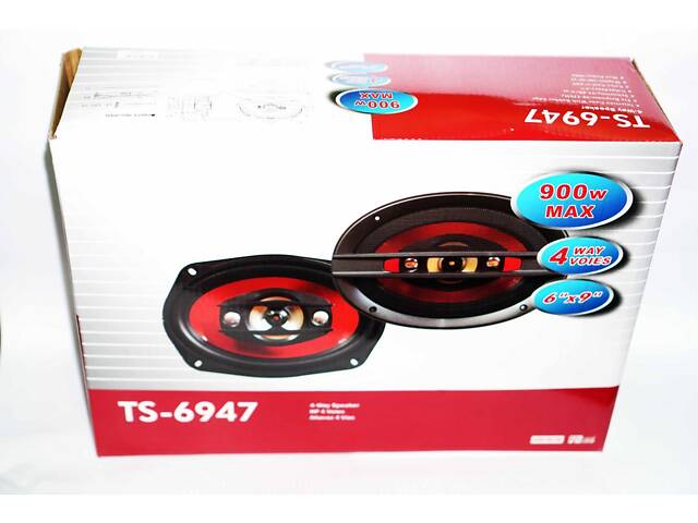 Автомобільна акустика колонки TS-6947 6x9 овали (900 W) 2 смугові - Фото 9