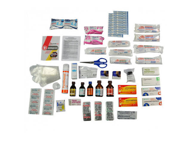 Автомобільна аптечка Poputchik 02-036-М - Фото 3