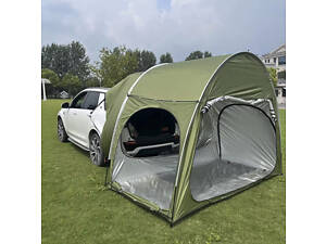 Автомобільний намет на багажник для кемпінгу, 2-місний, водонепроникний, сонцезахисний, для SUV і седанів, 300×150×210 см
