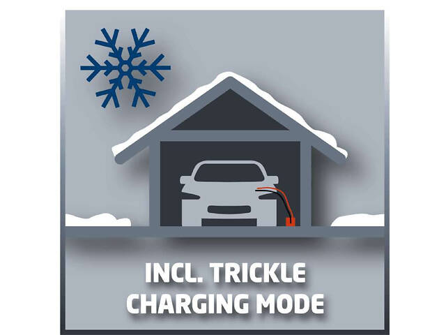 Автомобільний зарядний пристрій для акумулятора Einhell CE-BC 10 M : 12V, 3-200 Ah (1002245) - Фото 8