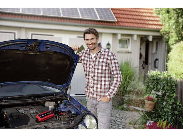 Автомобільний зарядний пристрій для акумулятора Einhell CE-BC 10 M : 12V, 3-200 Ah (1002245) - Фото 10