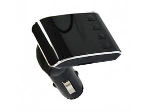 Автомобильный FM модулятор трансмиттер HZ H22BT Black (av099-hbr)