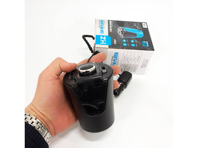 Автомобільний FM-трансмітер модулятор HZ FM MOD H26+BT (BX6) живлення від прикурювача з Bluetooth - Фото 3