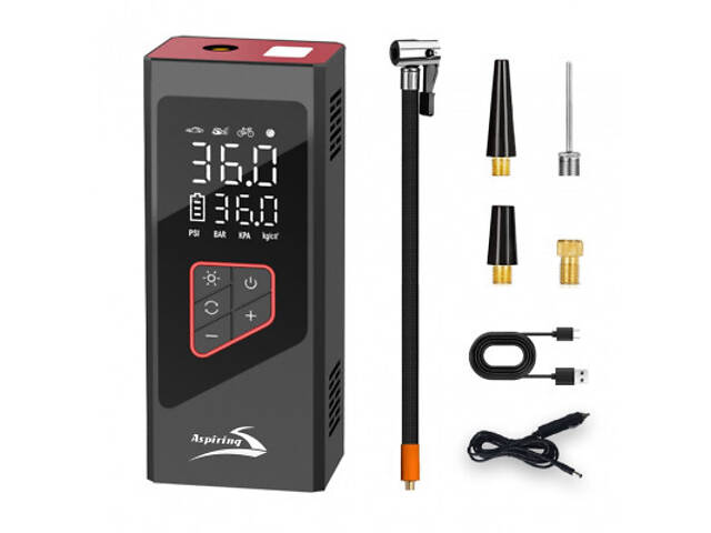Автомобільний компресор Aspiring Storm 3 Powerbank 90W 30л - Фото 1