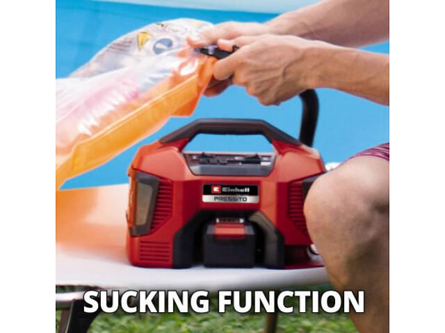 Автомобільний компресор Einhell PRESSITO 18/21, 18В, PXC (без АКБ і ЗУ) (4020467) - Фото 7