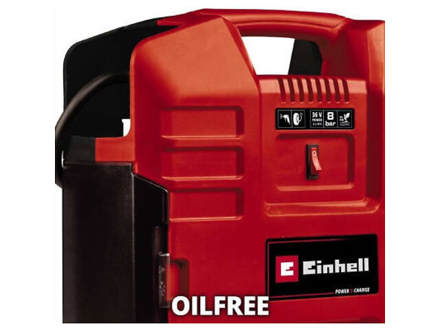 Автомобільний компресор Einhell TE-AC 36/8 Li OF Set-Solo PXC (без АКБ і ЗУ) (4020440) - Фото 7