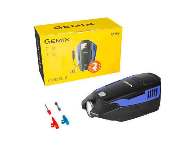 Автомобільний компресор Gemix Model E black/blue (10700096) - Фото 3
