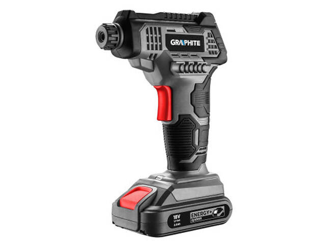 Автомобільний компресор Graphite Energy+ 18V, 7 бар (без АКБ та ЗУ) (58G041) - Фото 2