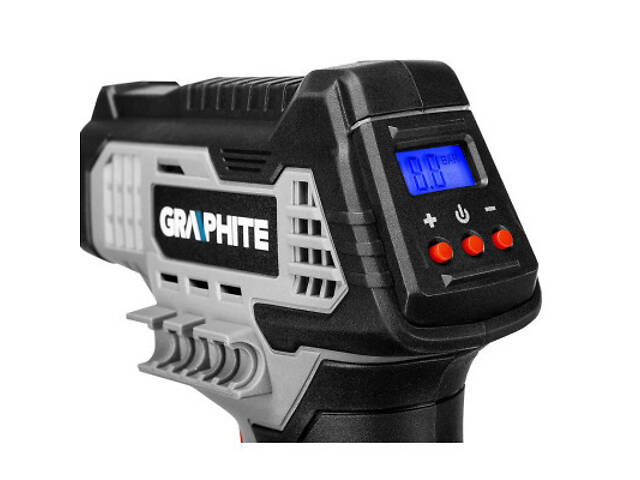 Автомобільний компресор Graphite Energy+ 18V, 7 бар (без АКБ та ЗУ) (58G041) - Фото 4