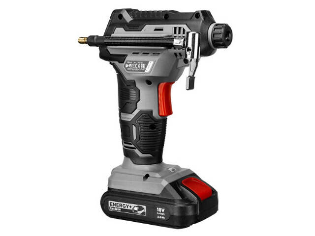 Автомобільний компресор Graphite Energy+ 18V, 7 бар (без АКБ та ЗУ) (58G041) - Фото 5