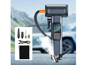 Автомобільний компресор 150PSI 12V, що перезаряджається, з Powerbank SW-201B