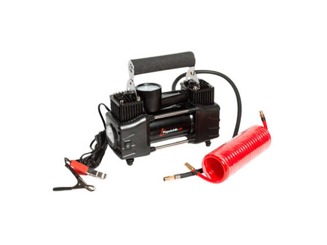 Автомобільний компресор Poputchik 85 л/хв, 10 А (13-015-IS) - Фото 1