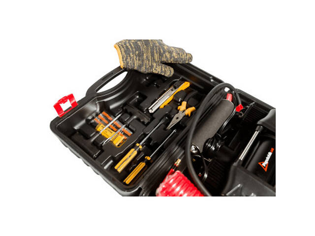 Автомобільний компресор Poputchik 85 л/хв, 10 А (13-015-IS) - Фото 5